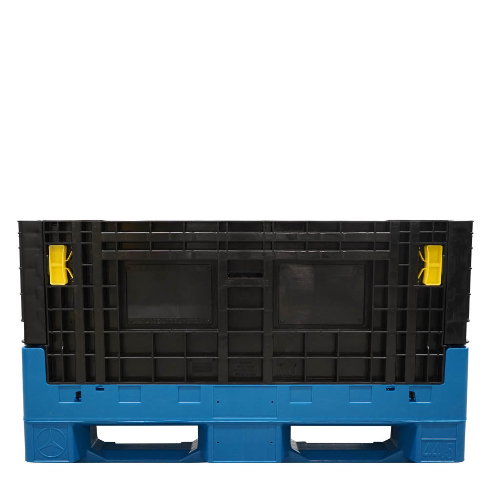 44.5" x 24" x 25" Half-Size Bulk Container side view