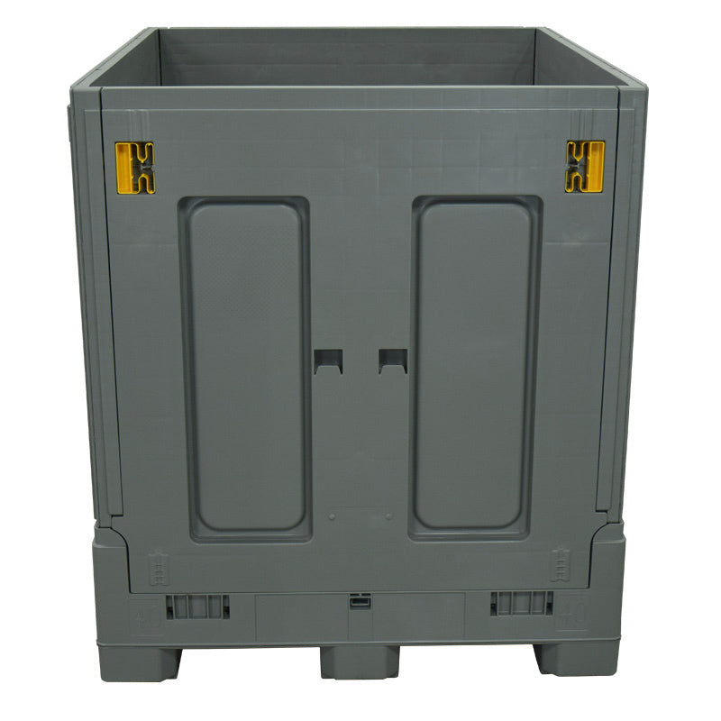 40" x 48" x 46" Plastic Gaylord front view