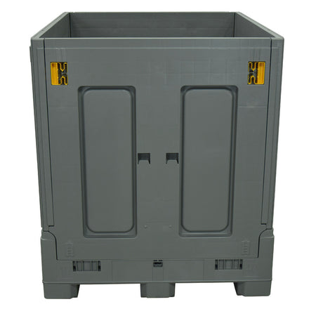 40" x 48" x 46" Plastic Gaylord front view