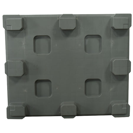 40" x 48" x 46" Plastic Gaylord bottom view