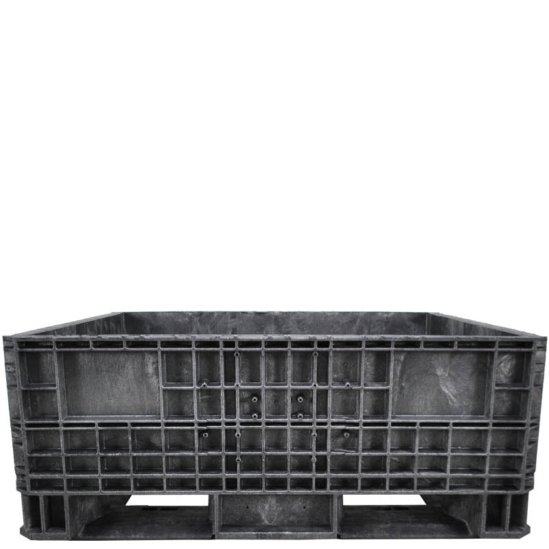 45x48x24 Fixed Wall Bulk Container side view