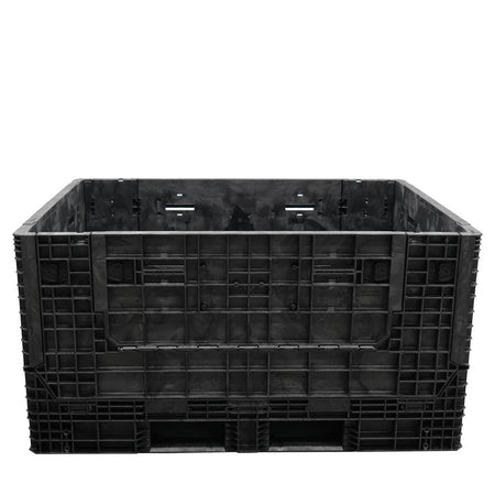 65" x 48" x 34" Extended-Length Collapsible Bulk Container front view