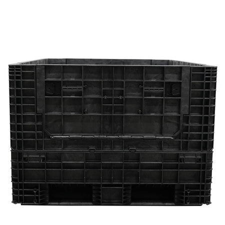 65" x 48" x 34" Extended-Length Collapsible Bulk Container side view