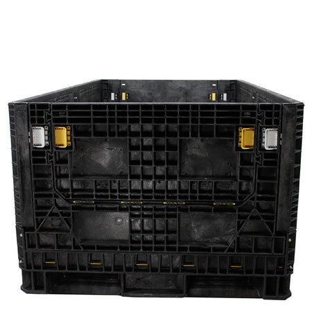 90" x 48" x 34" Extended-Length Collapsible Bulk Container front view