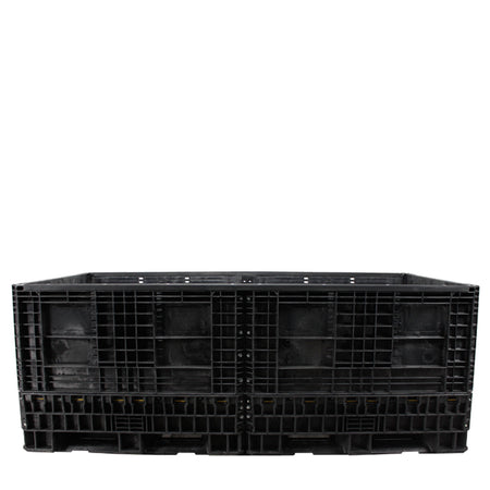 90" x 48" x 34" Extended-Length Collapsible Bulk Container side view