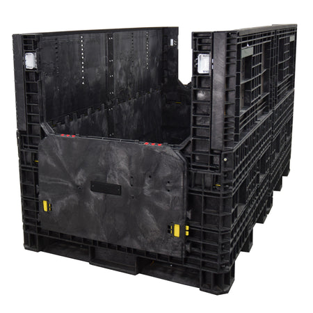 90" x 48" x 50" Extended-Length Collapsible Bulk Container two doors down