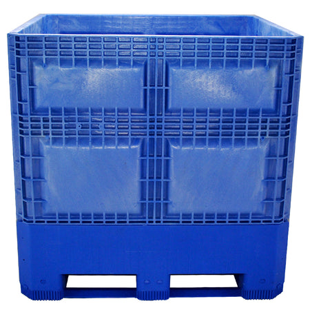 40" x 48" x 46" Medium-Duty Collapsible Bulk Container Side View