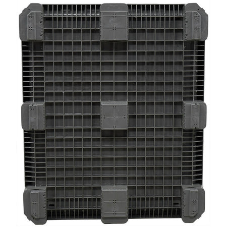 40" x 48" x 46" Medium-Duty Collapsible Bulk Container Bottom View