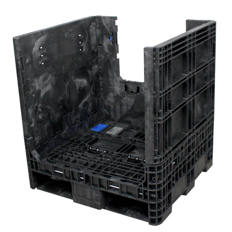 30x32x34 collapsible bulk container wall down