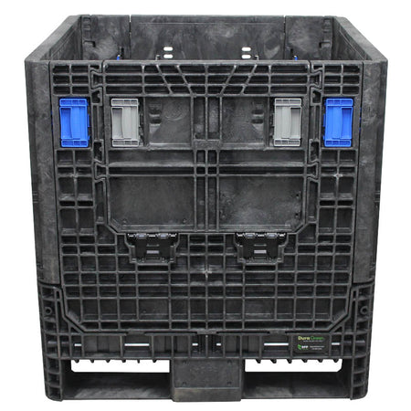 30x32x34 collapsible bulk container front view