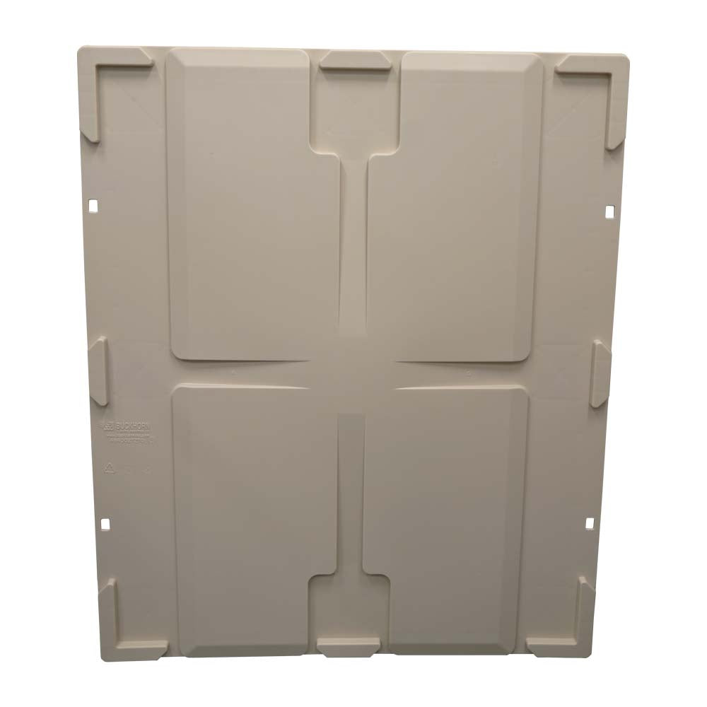 40x48 plastic gaylord lid front view