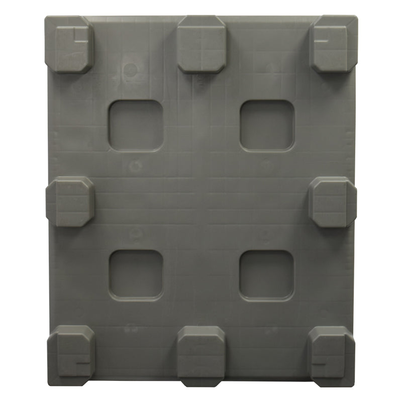 40" x 48" x 46" Plastic Gaylord bottom view