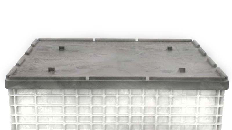 44" x 48" x 29" Bulk Bin Container Lid