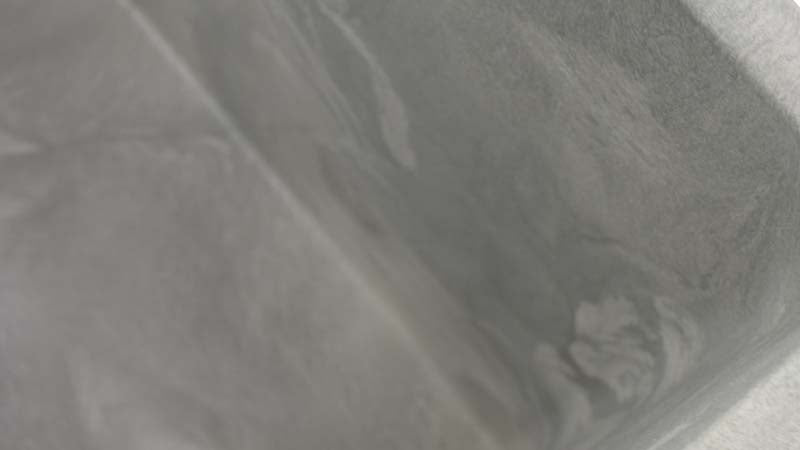 Grey bulk bin smooth walls