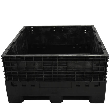 45" x 48" x 25" bulk container side view