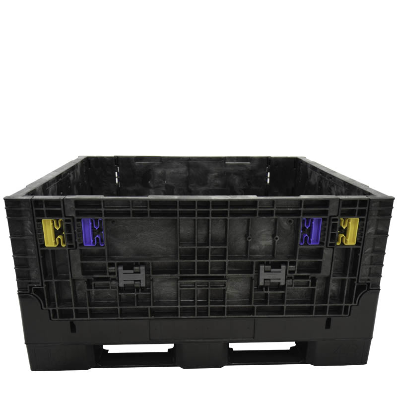 45" x 48" x 25" bulk container front view