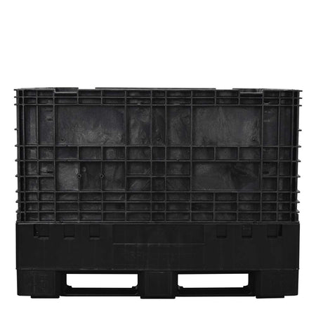 45x48x34 solid floor bulk container side view