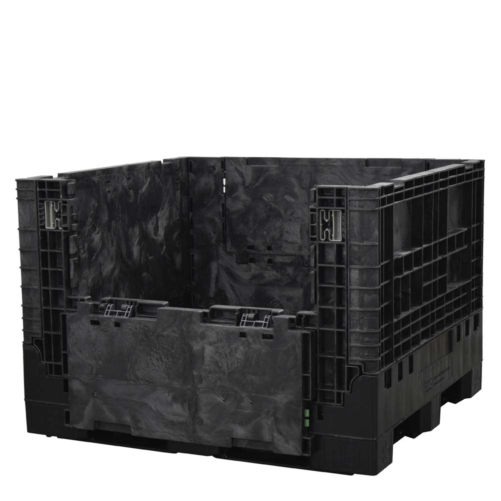 45x48x34 solid floor bulk container one door down