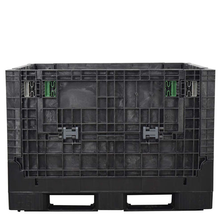 45x48x34 solid floor bulk container front view