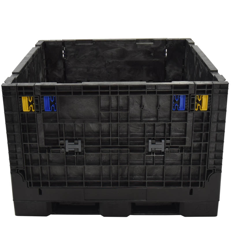 45" x 48" x 34" Extra-Duty Collapsible Bulk Container front view