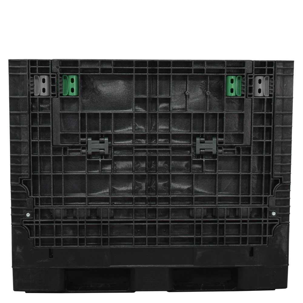 45" x 48" x 41" Solid Floor Collapsible Bulk Container front view