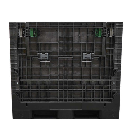 45x48x44 solid floor bulk container front view