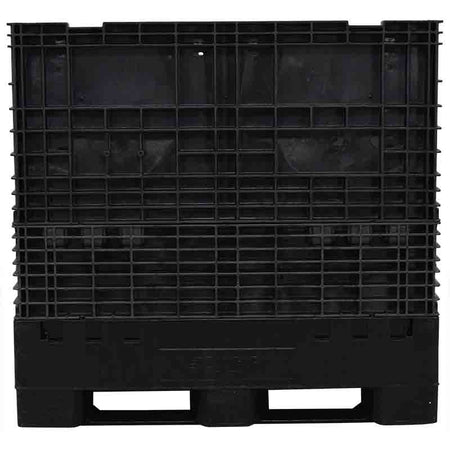 45x48x44 solid floor bulk container side view
