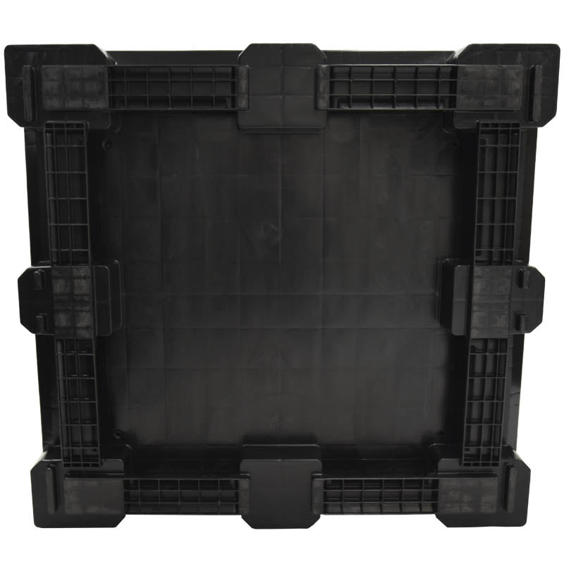 45x48x44 solid floor bulk container bottom view
