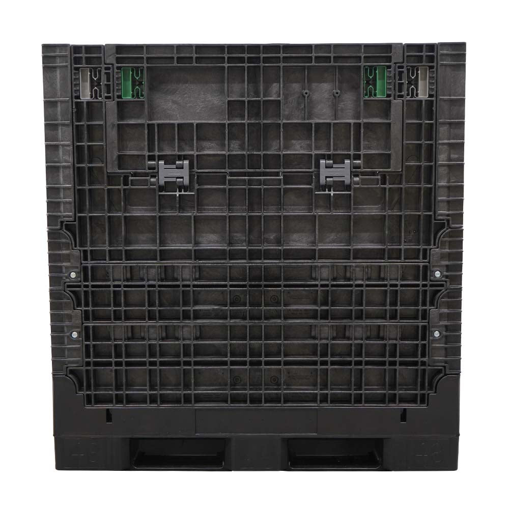 45" x 48" x 51" Solid Floor Collapsible Bulk Container front view