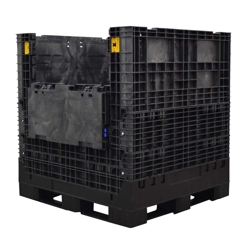 45x48x51 solid foor bulk container one door down