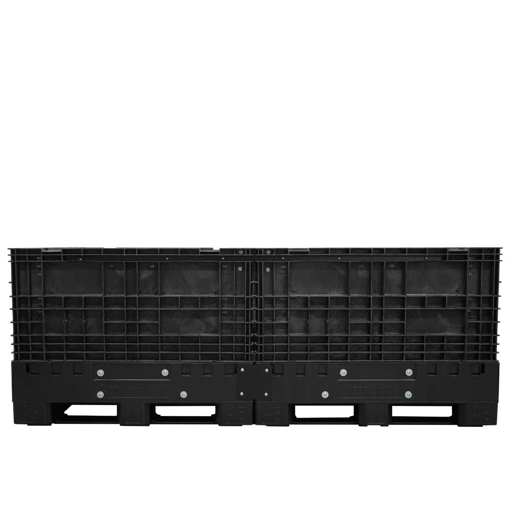 90" x 48" x 34" Medium-Duty Extended-Length Collapsible Bulk Container side view