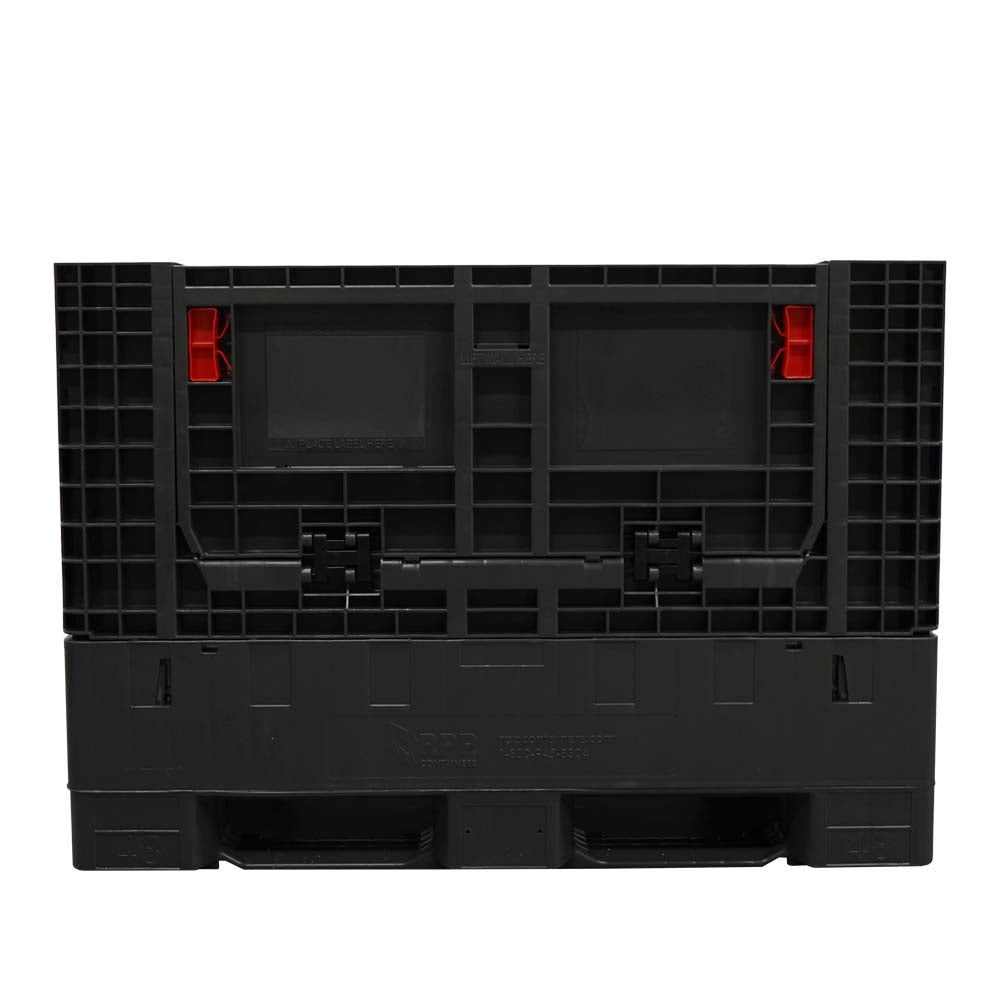 40x48x34 bulk container front view