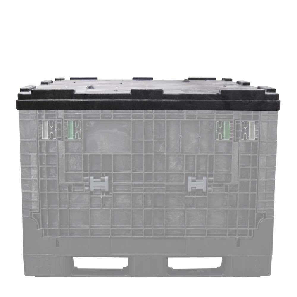 45" x 48" Heavy-Duty Container Lid on container