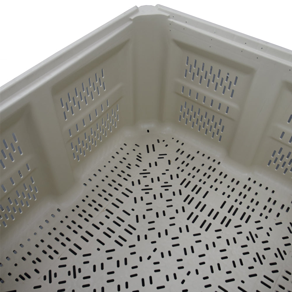 45x48x30 vented harvest bin inside