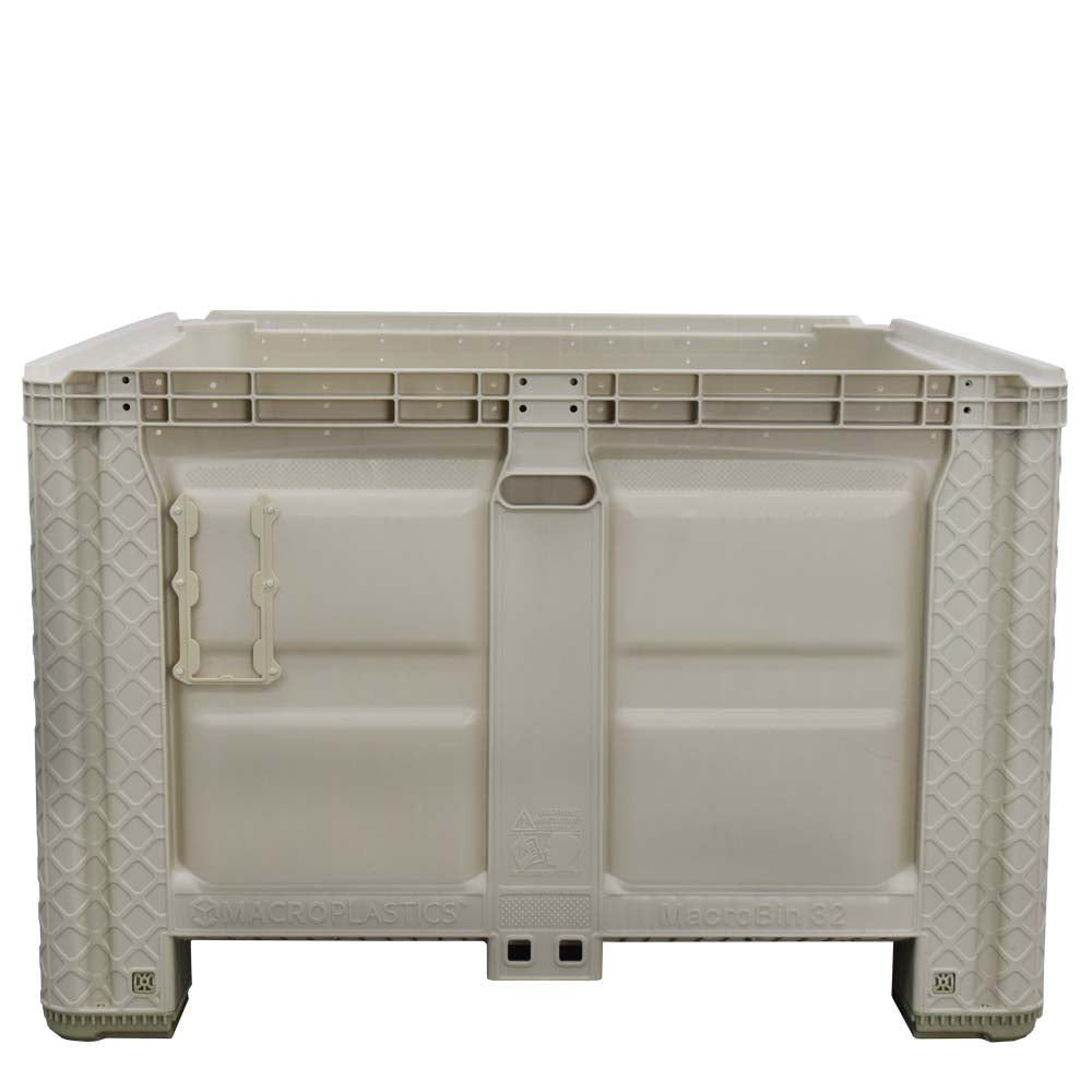 45x48x30 solid wall bulk bin side view
