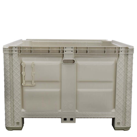 45x48x30 solid wall bulk bin side view