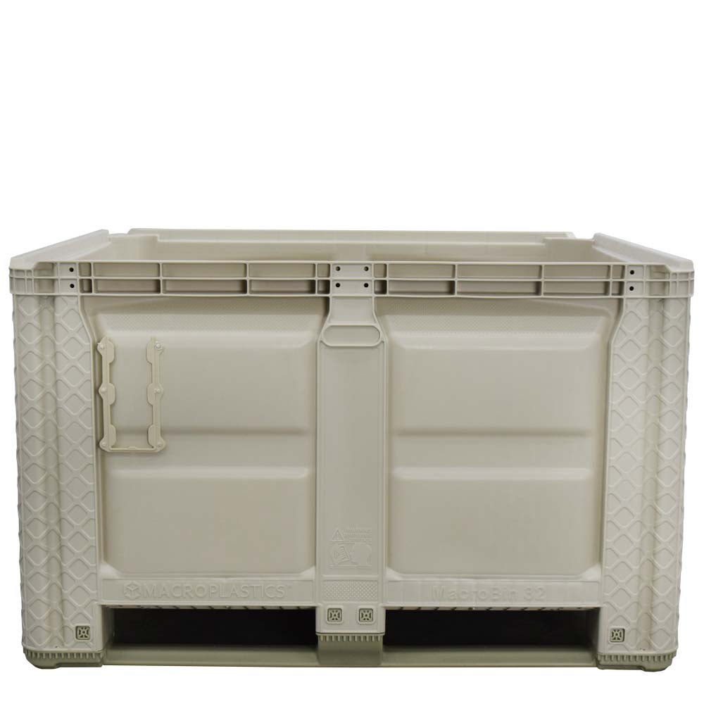 45x48x30 solid wall bulk bin front view