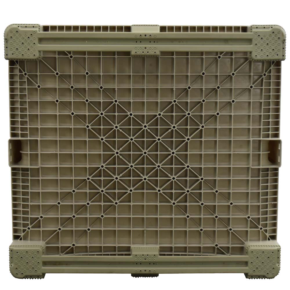 45x48x30 solid wall bulk bin bottom view