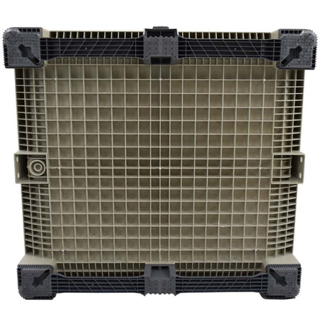 45x48x34 solid wall bulk bin bottom view