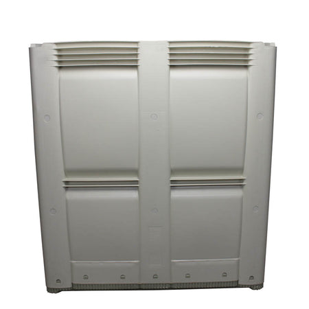 48x48x50 solid wall bulk bin side view