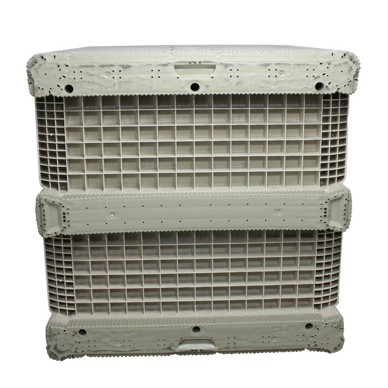 48x48x50 solid wall bulk bin bottom view