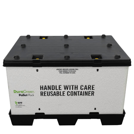 40" x 48" x 30" Pallet Pack Container front view