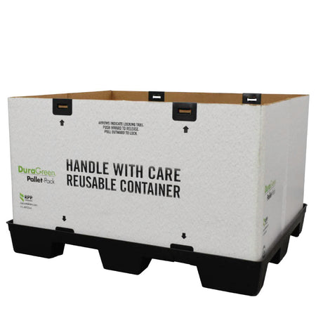 40" x 48" x 30" Pallet Pack Container top removed