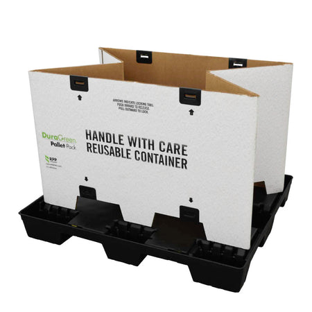 40" x 48" x 30" Pallet Pack Container sleeve collapse