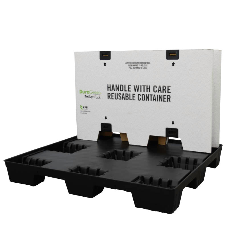 40" x 48" x 30" Pallet Pack Container sleeve flat