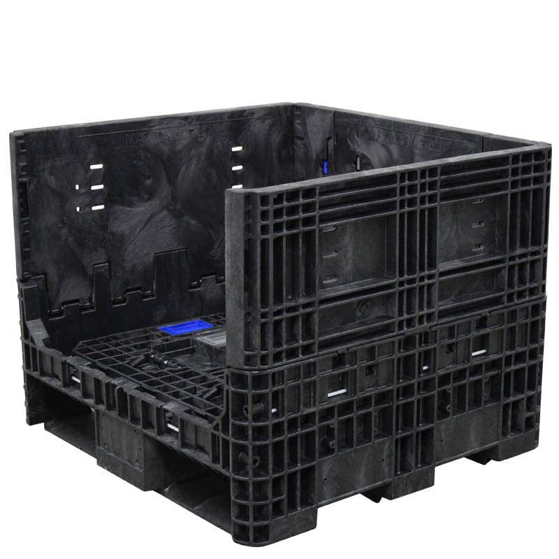 30x32x25 bulk container one wall down
