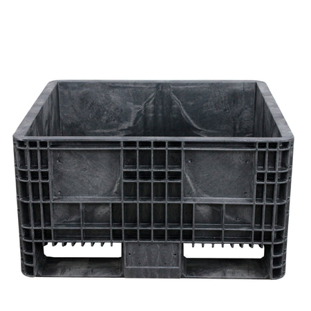 32x30x18 fixed wall bulk container side view