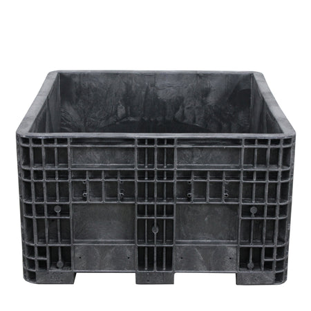 32x30x18 fixed wall bulk container front view