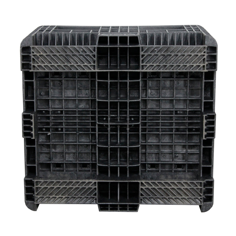 32x30x18 fixed wall bulk container bottom view