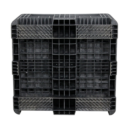 32x30x18 fixed wall bulk container bottom view